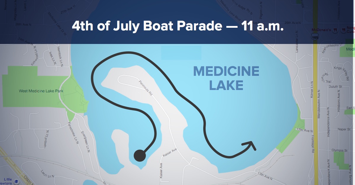 Boat Parade Route